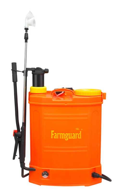 16L 2-IN-1 Battery Operated Backpack Sprayer Factory Model GF-16SD-02Z