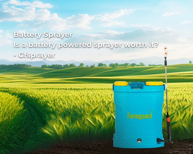 Agricultural Knapsack Electric Power Sprayer, Backpack Battery Sprayer with CE GF-16D-19Z