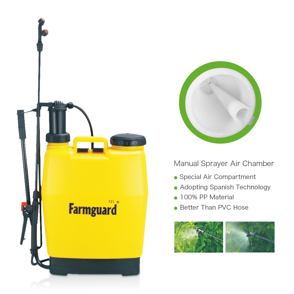 Garden Backpack Manual Hand Knapsack Sprayer For Crop Corn OEM GF-20S-06C