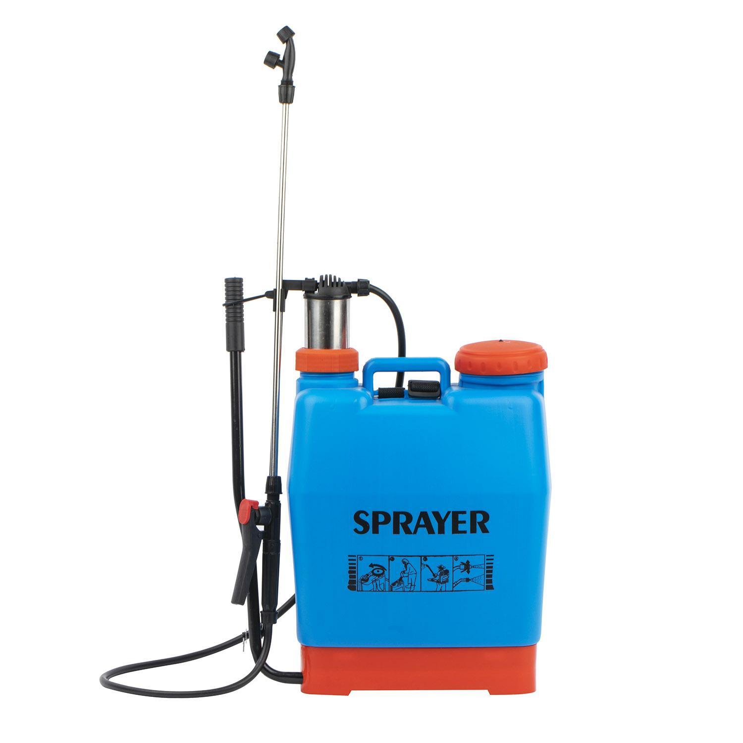 How do I maintain and care for my battery sprayer?