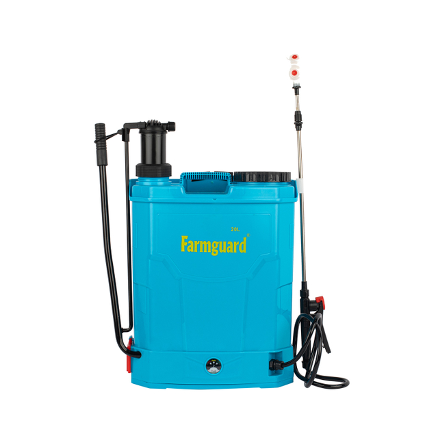 New customized branding manual electric knapsack rechargeable hand battery 2 in 1 sprayer GF-20SD-21Z
