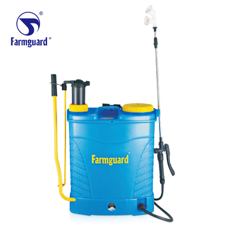 18 Liters 12 Volt Battery and Hand Powered 2 in 1 Agriculture Sprayer GF-18SD-03Z